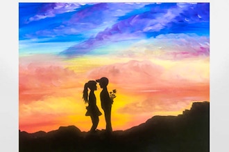Paint Nite: Sunkissed Young Love